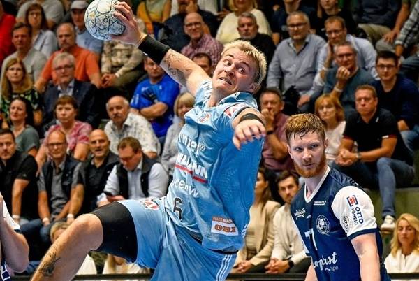 사진 2025/26 시즌 DAIKIN 남자 핸드볼 분데스리가 2라운드 HC 에를랑겐과 베그기셔 HC의 경기 모습, 사진 출처=HC 에를랑겐