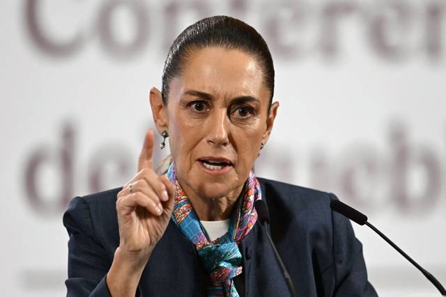 클라우디아 셰인바움 멕시코 대통령. AFP 연합뉴스