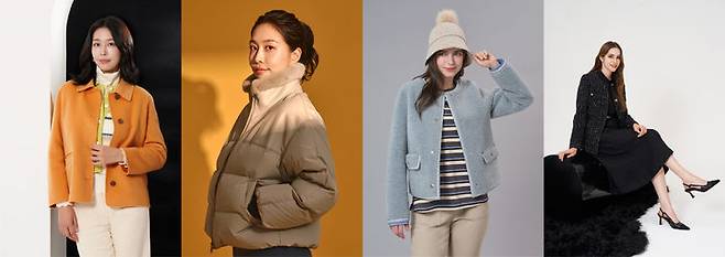 [서울=뉴시스] 패션그룹형지가 2025년 FW(가을·겨울) 시즌 화보를 공개하며 크로커다일레이디·올리비아하슬러·샤트렌 등 3대 여성캐주얼 브랜드의 전략적 차별화와 세대 확장을 본격화했다고 5일 밝혔다. (사진=패션그룹형지 제공) *재판매 및 DB 금지