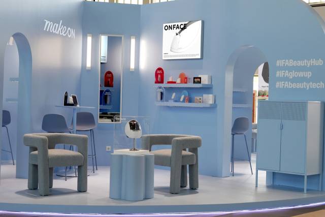 ‘IFA 2025’ 현장에 마련된 메이크온 부스. 사진 제공=아모레퍼시픽