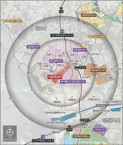 검단2일반산단 위치도 [iH 제공. 재판매 및 DB 금지]
