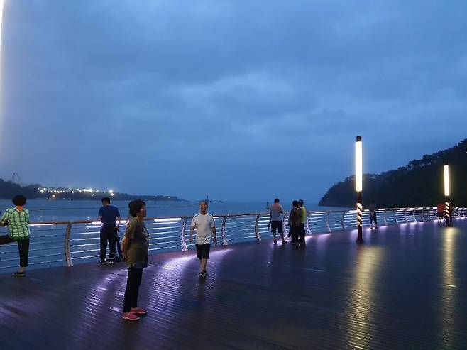 일산해수욕장 막구지기 별빛광장 [울산시 동구 제공. 재판매 및 DB 금지]