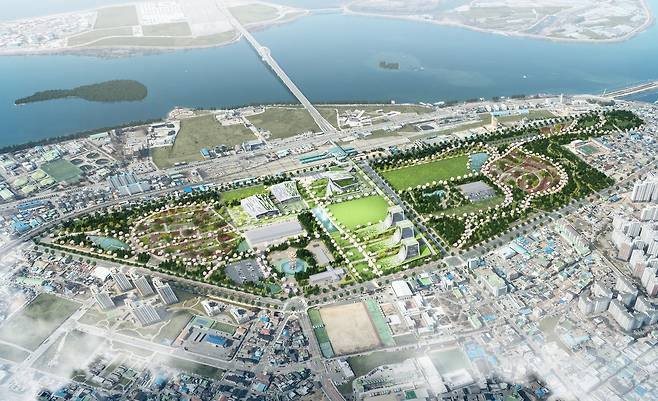 캠프페이지 개발 조감도 [춘천시 제공.재판매 및 DB 금지]