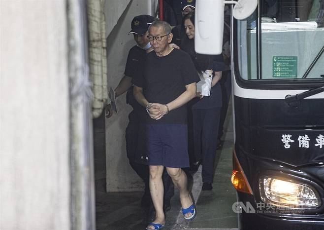 커원저 대만 제2야당 민중당 전 주석 [CNA 캡처. 재판매 및 DB금지]