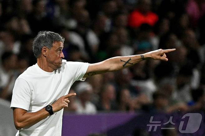 루이스 엔리케 PSG 감독. ⓒ AFP=뉴스1