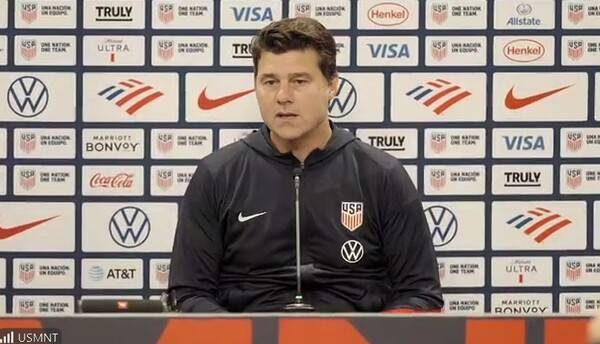 마우리시오 포체티노 미국 축구대표팀 감독. ⓒUnited States Soccer Federation