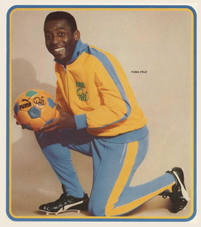푸마 킹을 신은 펠레