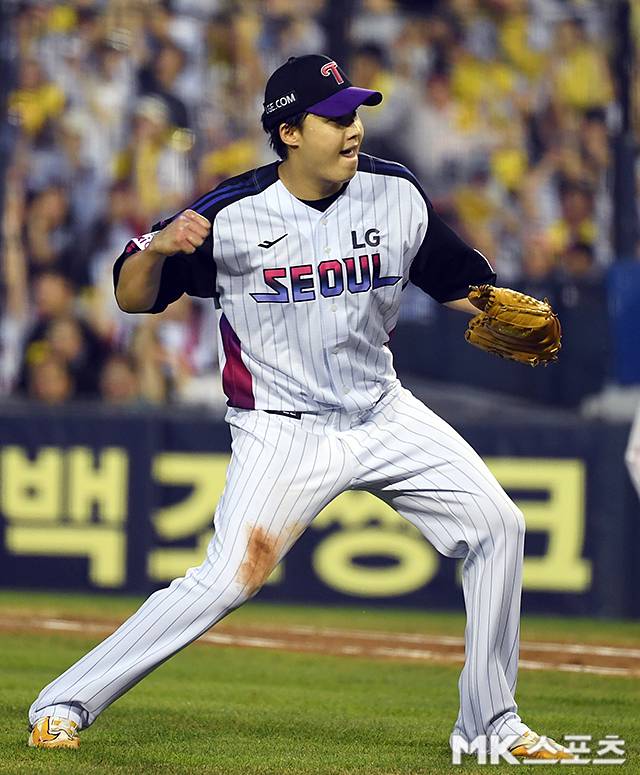 LG의 선발진을 든든히 지키고 있는 임찬규. 사진=천정환 기자