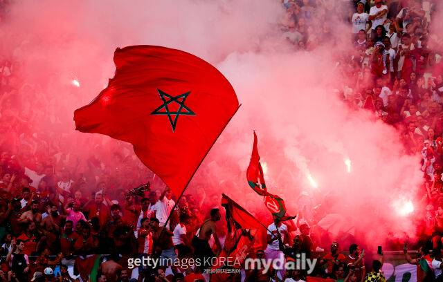 모로코 응원단. /게티이미지코리아