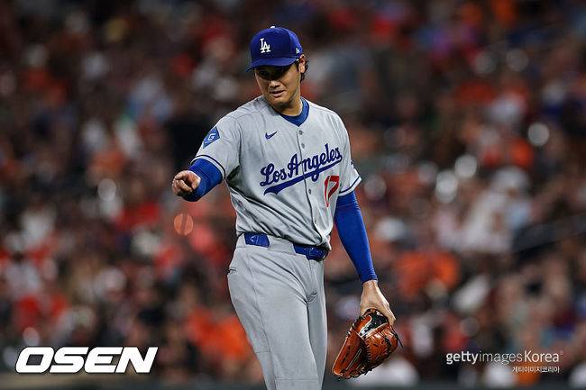[사진] LA 다저스 오타니 쇼헤이. ⓒGettyimages(무단전재 및 재배포 금지)