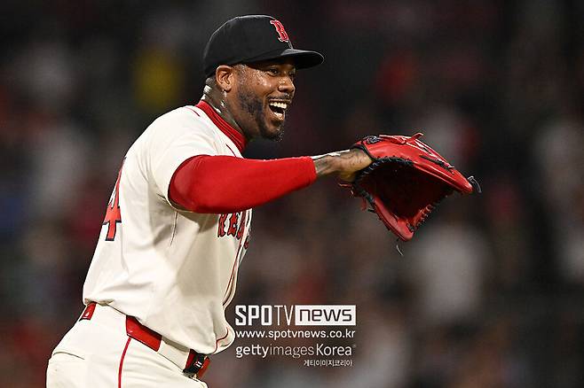 ▲ 올해 완벽한 재기를 알리며 리그 최고 마무리 투수로 우뚝 선 아롤디스 채프먼