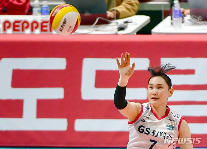 GS칼텍스 세터 안혜진. /사진=뉴시스