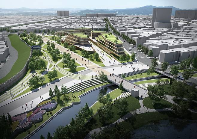 수원 영화 문화관광지구 조감도. 사진=수원시청