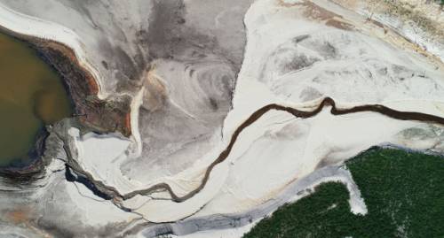 ◇강릉 오봉저수지 바닥이 물이 거의 없이 메말라 있다.사진=강원일보 DB