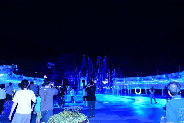 분수와 빛의 조화. 고령군 제공