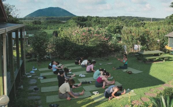 요가베르데 야외 요가.