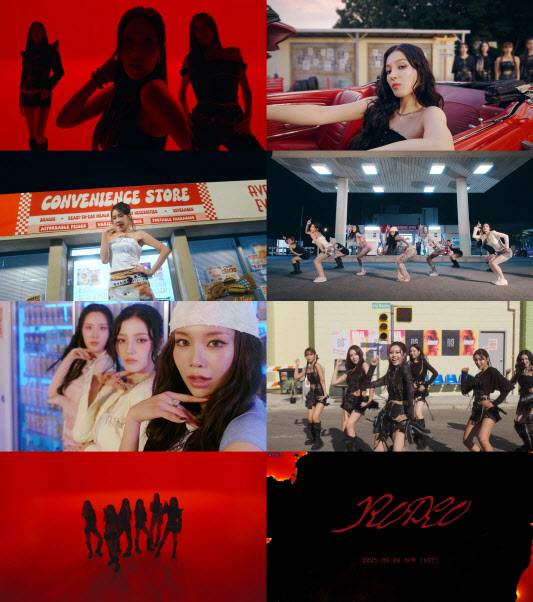 모모랜드 신곡 ‘로데오’의 뮤직비디오 티저 영상(사진=인연엔터테인먼트).