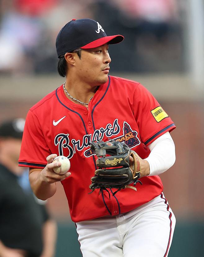 애틀랜타 브레이브스 김하성. AFP연합뉴스