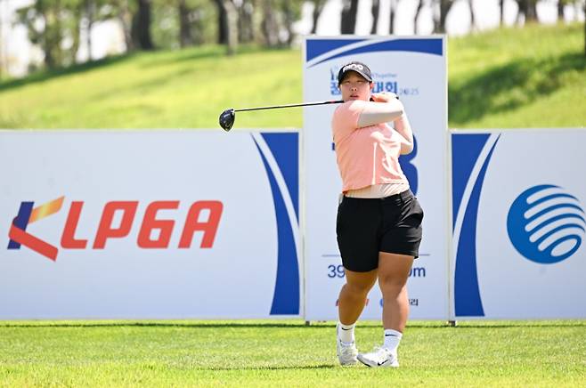 ‘KLPGA-삼천리 Together 꿈나무대회 2025’ 고등부 우승을 차지한 박서진. KLPGA 제공