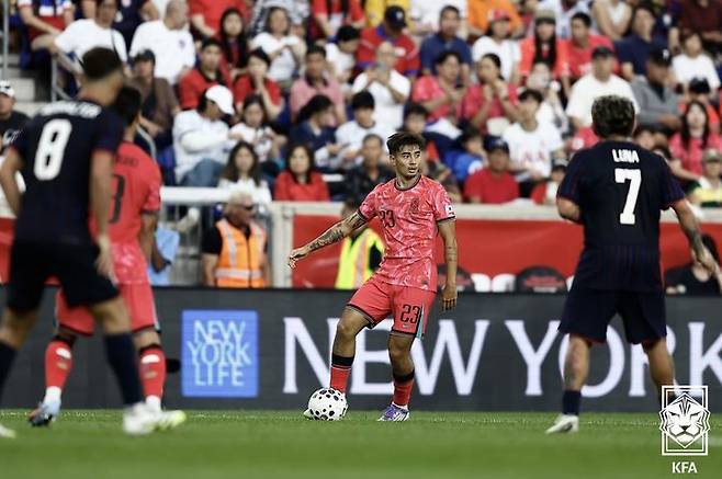 [서울=뉴시스] 한국 축구 대표팀의 옌스 카스트로프. (사진=대한축구협회 제공)  *재판매 및 DB 금지