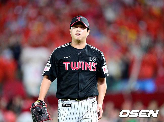 [OSEN=최규한 기자] LG 함덕주. 2025.08.16 / dreamer@osen.co.kr