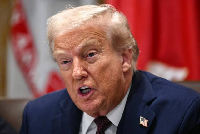 도널드 트럼프 미국 대통령. AFP연합뉴스