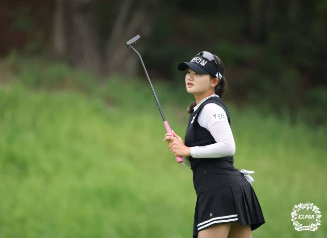 상금 10억 원을 돌파한 노승희. 사진 제공=KLPGA