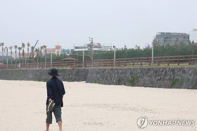 곽지해수욕장 석축호안 [촬영 고성식]