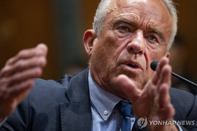 로버트 케네디 주니어 보건복지부장관 [UPI 연합뉴스 자료사진]