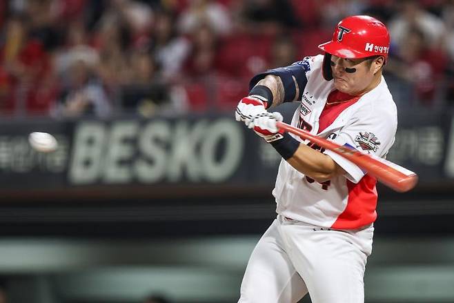 사진은 KIA ‘해결사’ 최형우 선수. /사진=KIA 타이거즈 제공