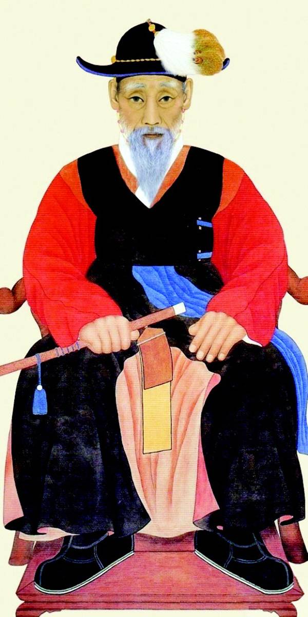 정걸 장군 영정