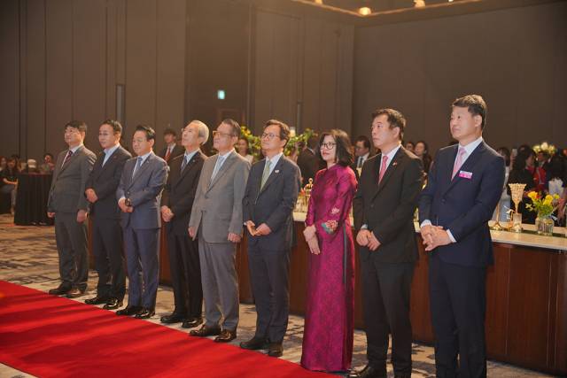 대구시는 정해관 국제관계대사가 베트남 국경일 80주년 및 주부산베트남총영사관 출범 리셉션에 참석해 대구-베트남 간 우호협력과 교류 확대 방안을 논의했다고 밝혔다. 대구시 제공