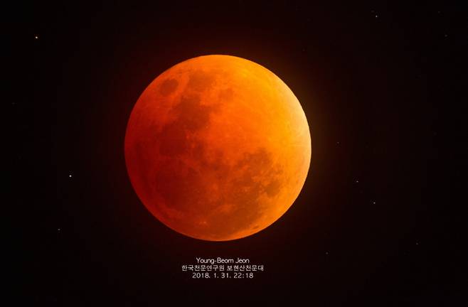 9월 8일 개기월식, 블러드문 관측 가능, '블러드문', 붉은 달의 과학적 원리 ©한국천문연구원
