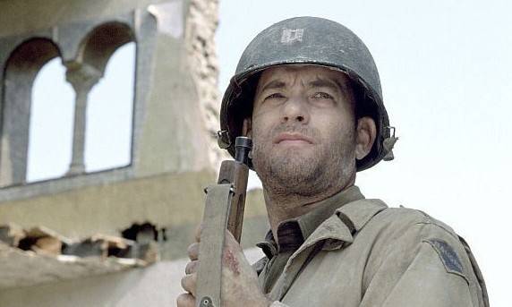 영화 ‘라이언 일병 구하기’에 출연한 할리우드 배우 톰 행크스. 영화사 제공