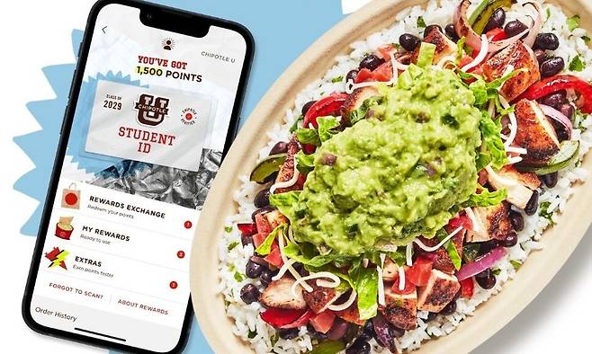 치폴레 누리집 갈무리