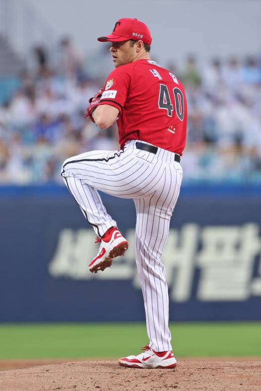 타이거즈 선발진을 지탱하는 외국인 투수 제임스 네일. KIA 제공