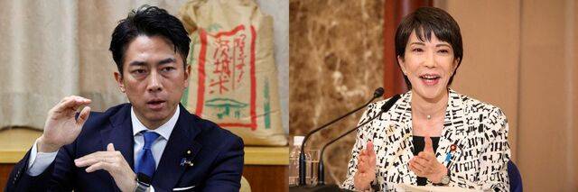 차기 자민당 총재 유력 후보로는 고이즈미 신지로(사진 왼쪽) 농림수산상과 다카이치 사나에(오른쪽) 전 경제안보담당상이 거론되고 있다. 로이터연합뉴스