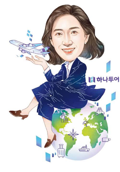 1976년생/ 서울대 경영학과/ 미국 펜실베이니아대 와튼스쿨 MBA/ 2001년 보스턴컨설팅그룹(BCG) 입사/ 2020년 하나투어 각자대표 선임/ 2022년 하나투어 대표(현) [일러스트 : 강유]