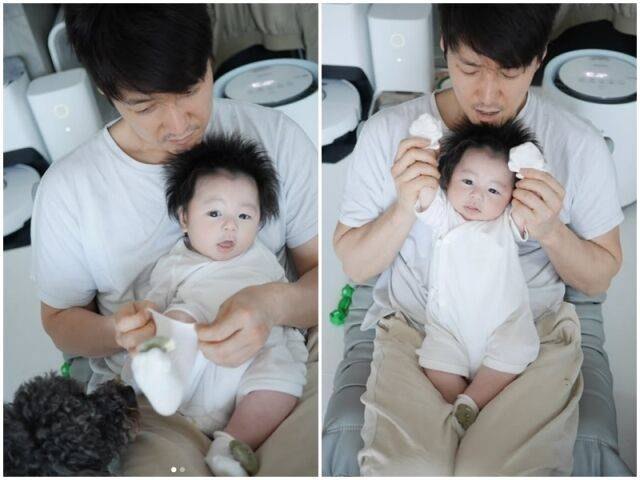 심형탁, 심하루./소셜미디어