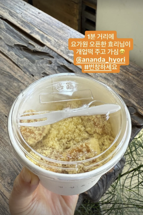 이효리 ‘아난다’ 공식 SNS 캡처