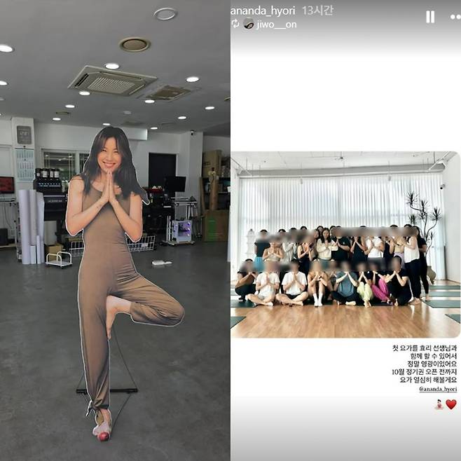 /사진 = 아난다 효리 캡처