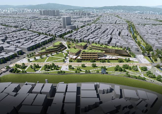 영화지구 사업 조감도. 사진=수원시청