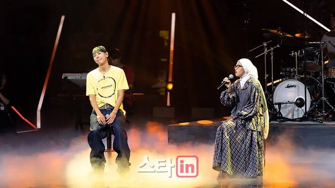 로꼬, 페비 푸트리(사진=Mnet)