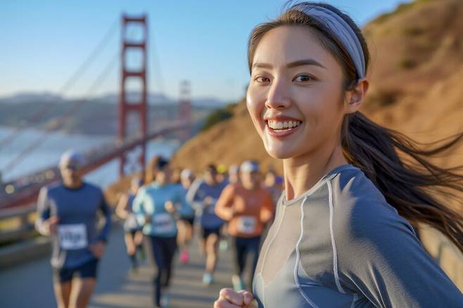 달리기는 좋은 운동이지만 사람마다 건강 효과가 다르게 나타날 수 있다.[사진=클립아트코리아]