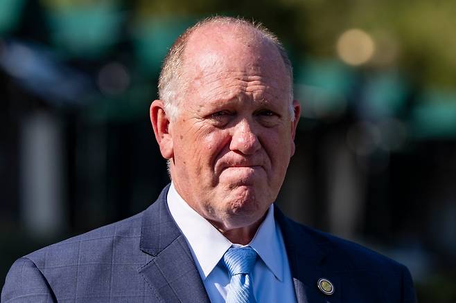 톰 호먼 백악관 국경차르. /AP 연합뉴스