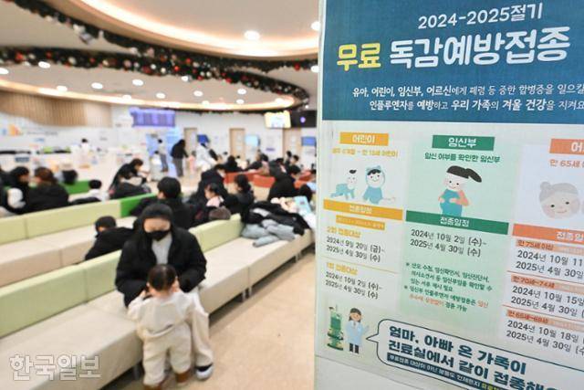 올해 1월 서울 시내 한 병원에 독감예방접종 안내문이 붙어 있다. 박시몬 기자