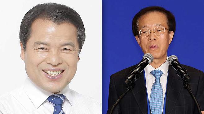 위철환 변호사(좌측), 이석연 전 법제처장 (우측)