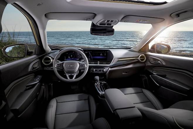 트랙스 크로스오버 인테리어./사진=쉐보레