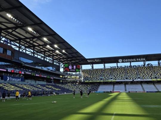 한국과 멕시코의 친선경기 앞둔 내슈빌 지오디스파크의 모습. 사진[연합뉴스]