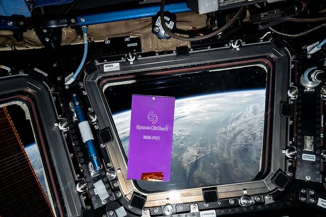 국제우주정거장(ISS)에 도착한 스페이스린텍 우주의약 실험 모듈 BEE-PC1 [사진=스페이스린텍]